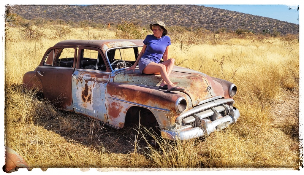 old wrecks in anmibian deset oldsmobile